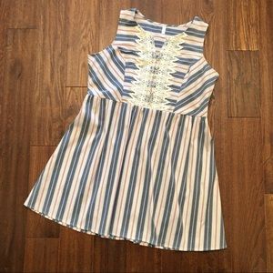 Xhilaration Sleeveless Striped Dress